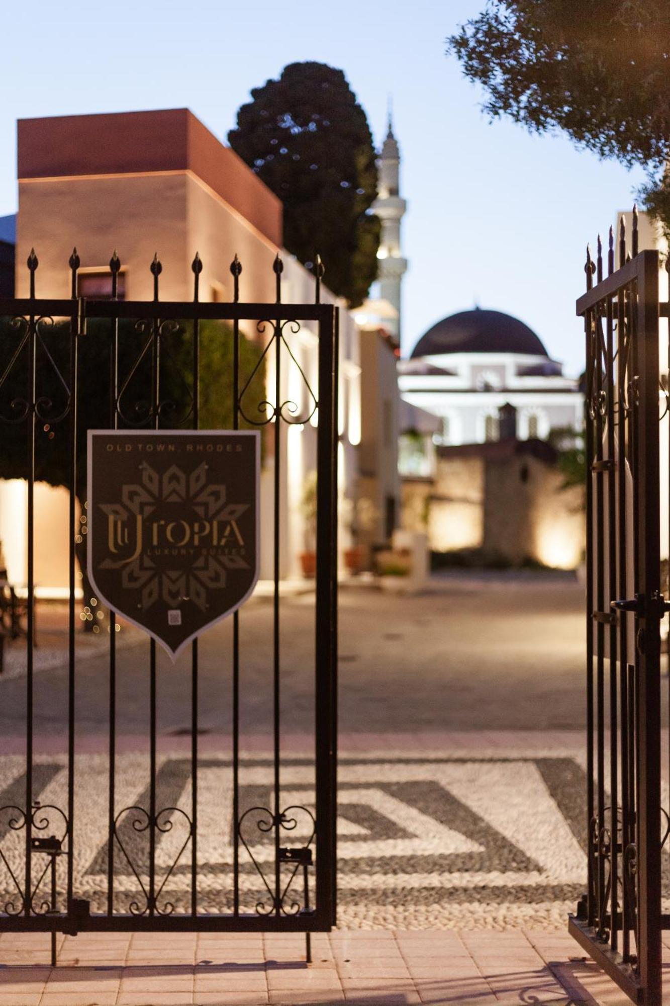 Utopia Luxury Suites - Old Town Rhodes City Екстериор снимка
