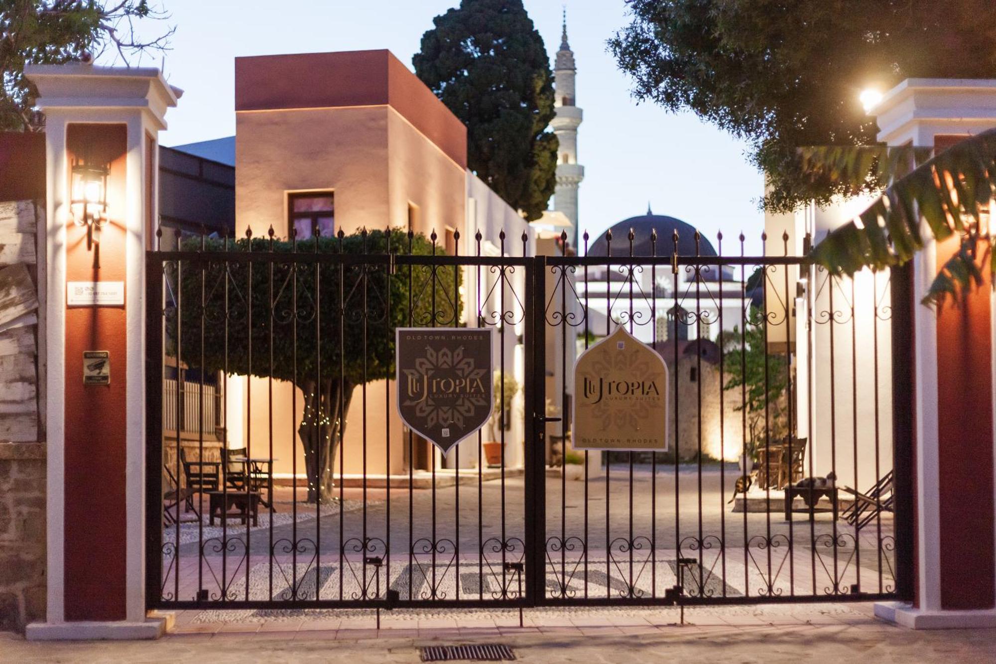 Utopia Luxury Suites - Old Town Rhodes City Екстериор снимка